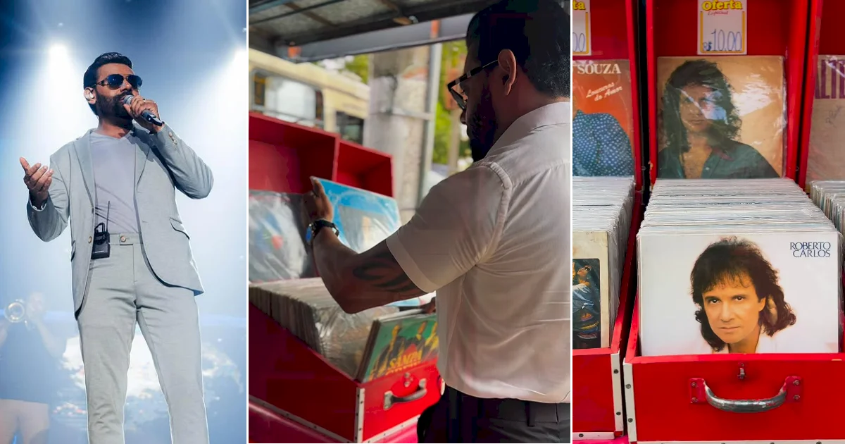 Pablo documenta relíquias da MPB em disco de vinil encontradas no Pará